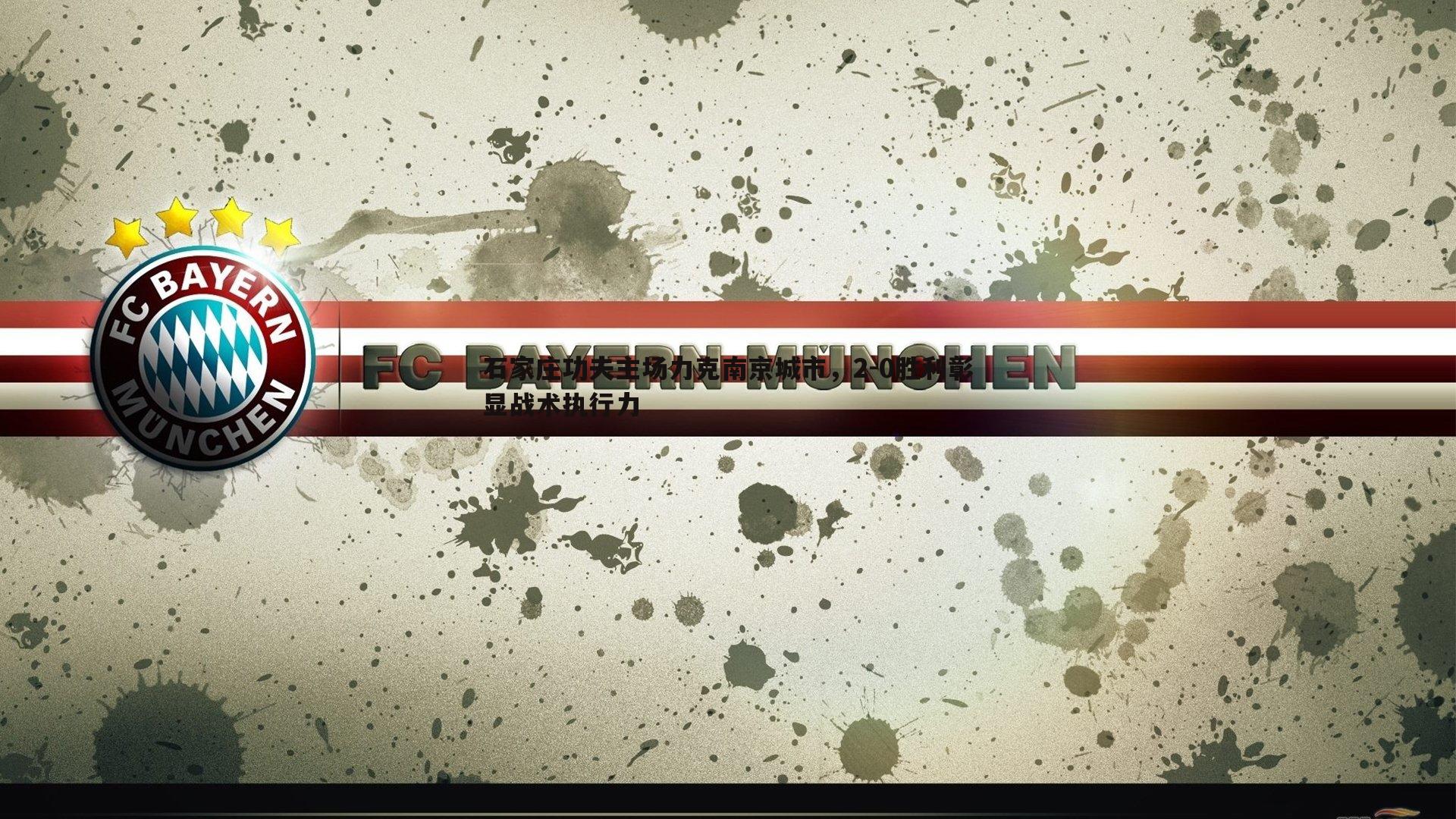 C7娱乐-石家庄功夫主场力克南京城市，2-0胜利彰显战术执行力